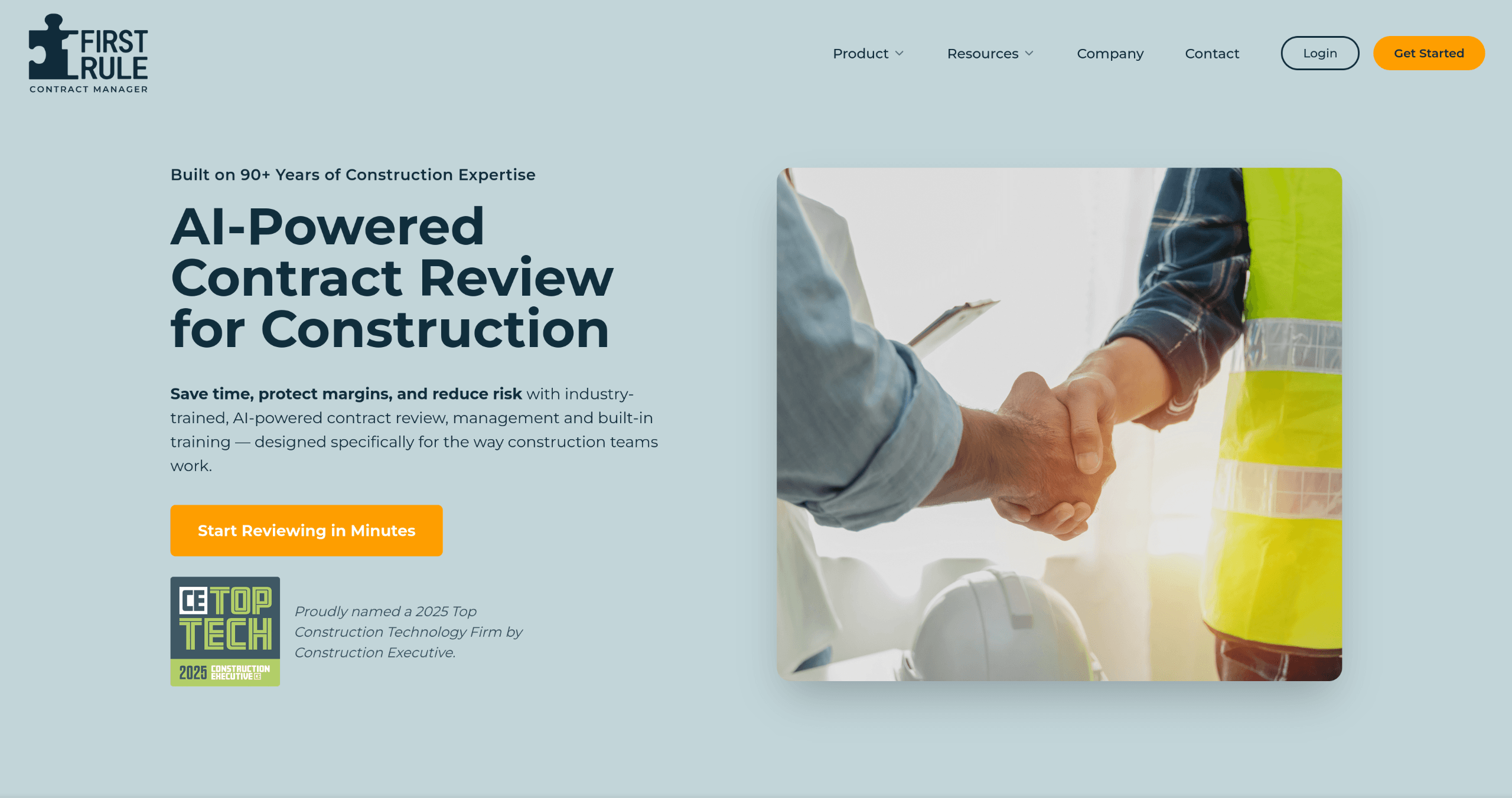 First Rule — Contract Manager